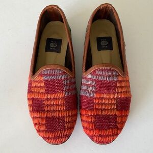 RES IPSA  Kilim Handmade Wool Loafer Size 9